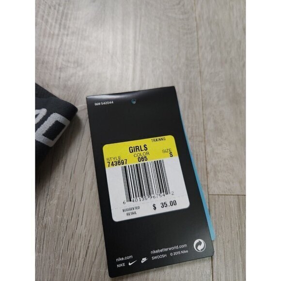 New Nike Pro Girls Dri Fit Competition Base Layer Size Small‎ - Picture 4 of 6